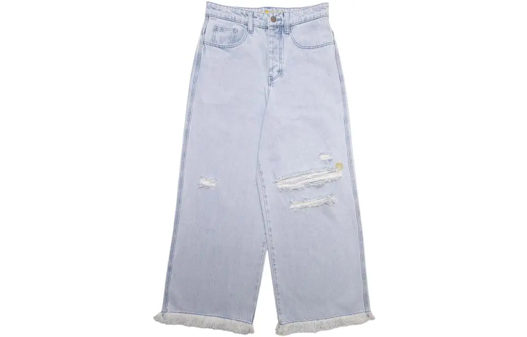Drew House Smiley Collection Jeans Unisex Blue