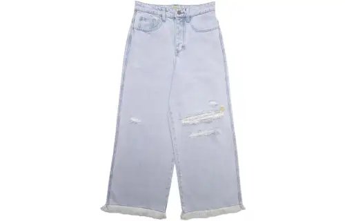 Drew House Smiley Collection Jeans Unisex Blue