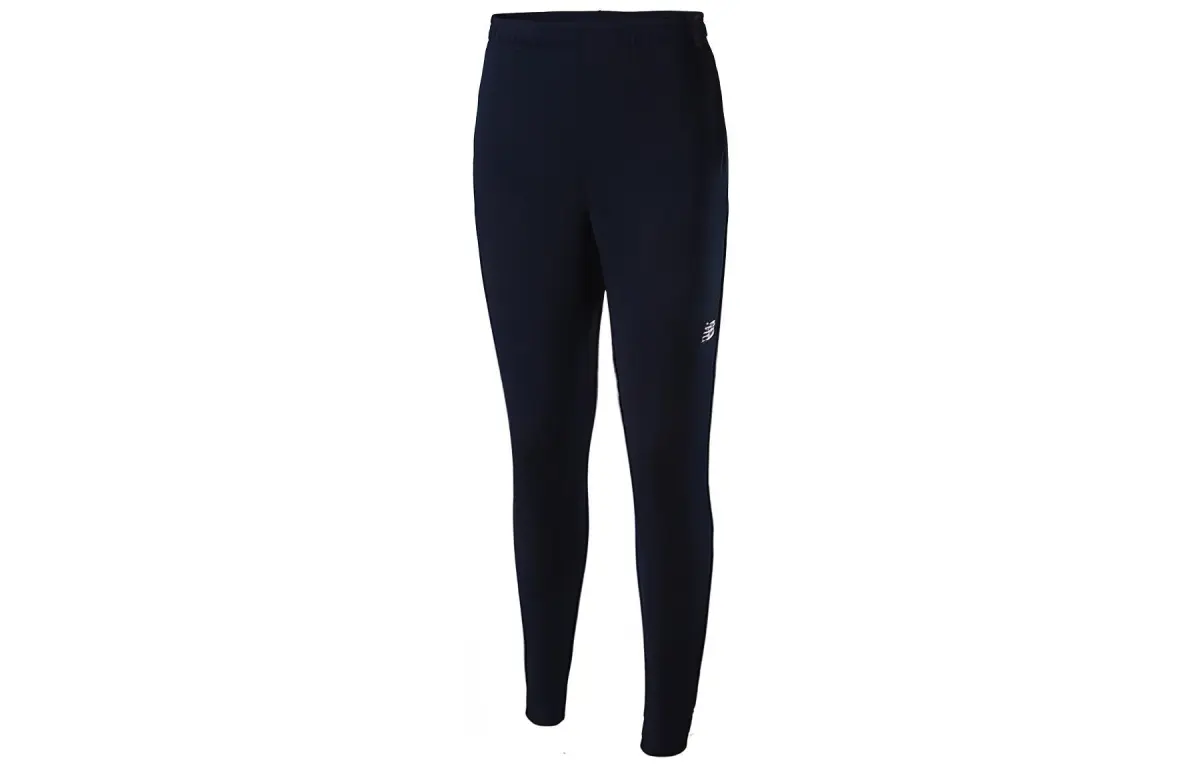 New Balance Knitted Sweatpants Unisex Blue Moderate Cuffed Pants
