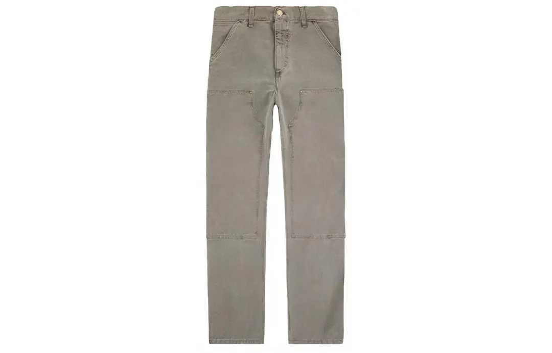 Carhartt WIP Jeans Men's Gray Moderate Straight Fit Pants