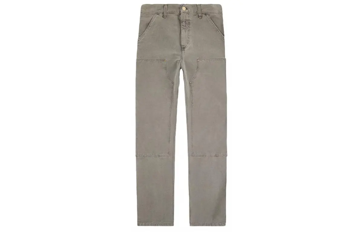 Carhartt WIP Jeans Men's Gray Moderate Straight Fit Pants