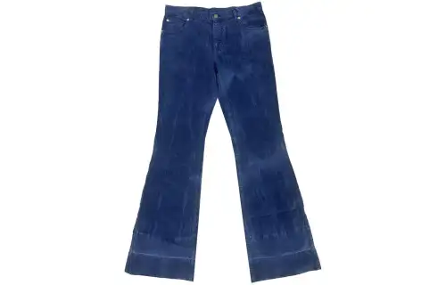 GUCCI Jeans Men's Dark Blue Moderate Straight Fit Pants