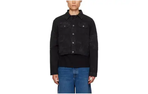 OFF WHITE Jackets & Coats, Loose Fit Men's Black