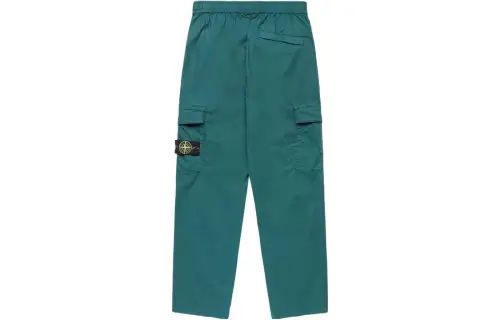 STONE ISLAND Cargo Pants Men's Grass Green Moderate