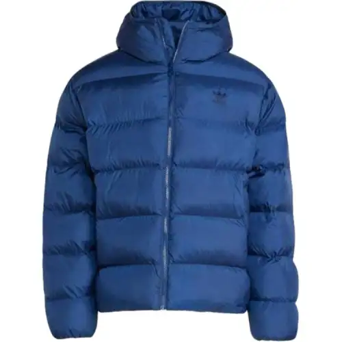 Adidas Originals Tonal Hooded Puffer Jacket Puffer Jacket Men's Midnight Indigo