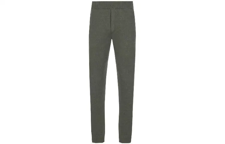 DIOR FW21 Knitted Sweatpants Men's Olive