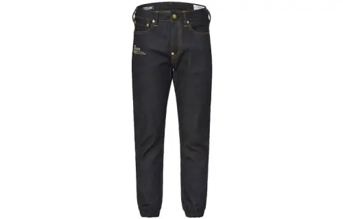 EVISU Jeans Men's Denim Blue Moderate Cuffed Pants