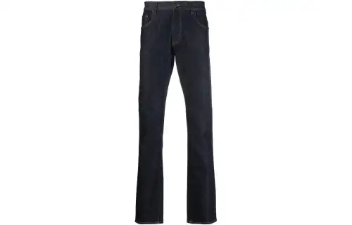 PRADA Jeans Men's Blue Moderate Flared Pants