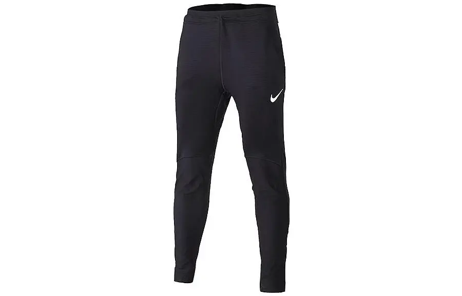 Nike Knitted Sweatpants Men's Black Moderate Cuffed Pants