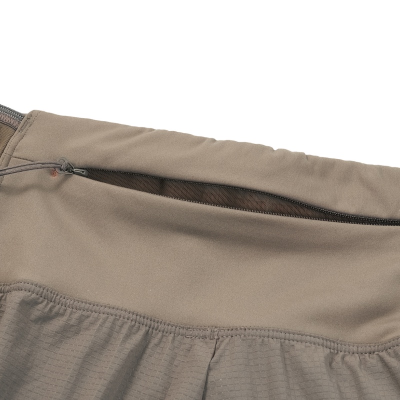Saucony Running Shorts Men’s Pure Gray Coffee