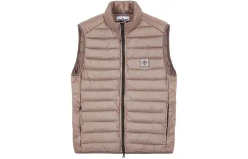 STONE ISLAND SS24 Down Jacket Unisex Dove Gray