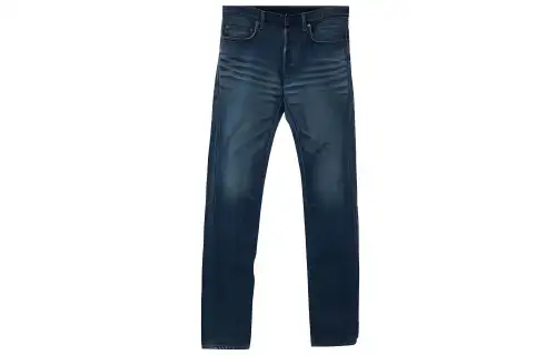 DIOR Jeans Men's Blue Moderate Straight Fit Pants
