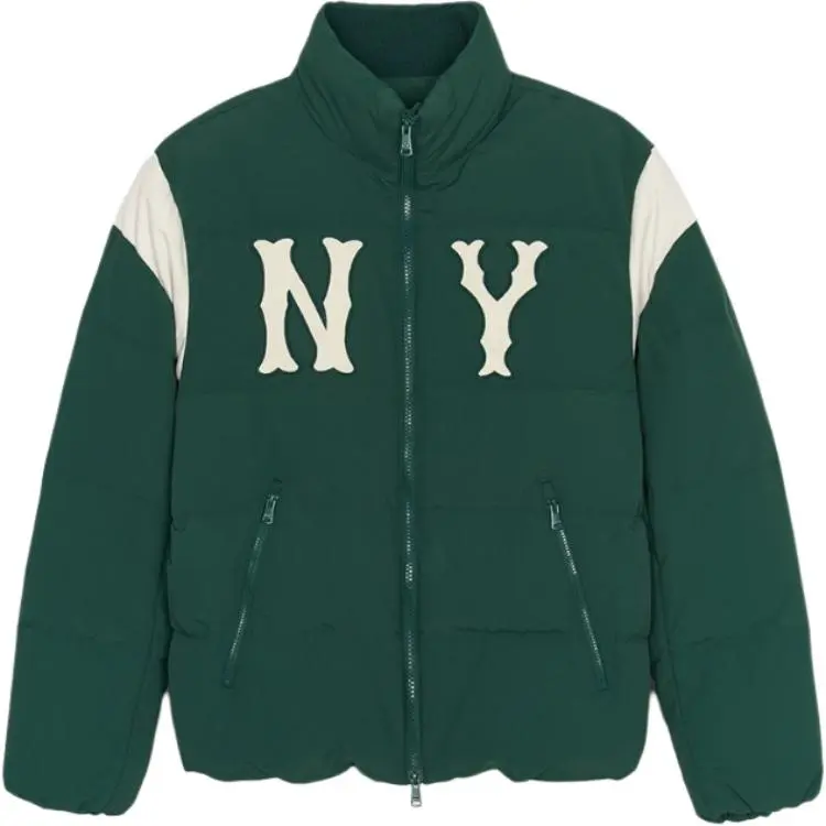 MLB New York Yankees Puffer Jacket Unisex Dark Green