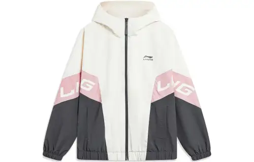 Li Ning Sports Fashion Collection Trench Coat Unisex Haze Gray