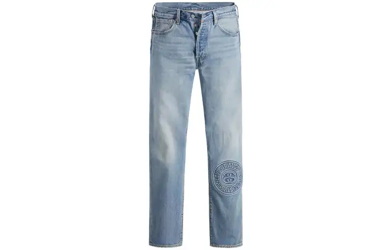 Stussy X Levi's Embossed 501 Jeans