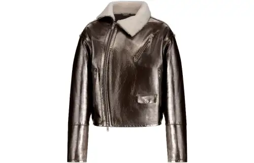 DIOR Homme Cannage Leather Jacket