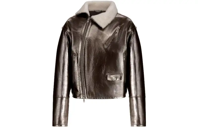 DIOR Homme Cannage Leather Jacket