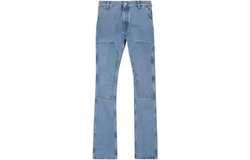 OFF WHITE Flare Carpenter Jeans