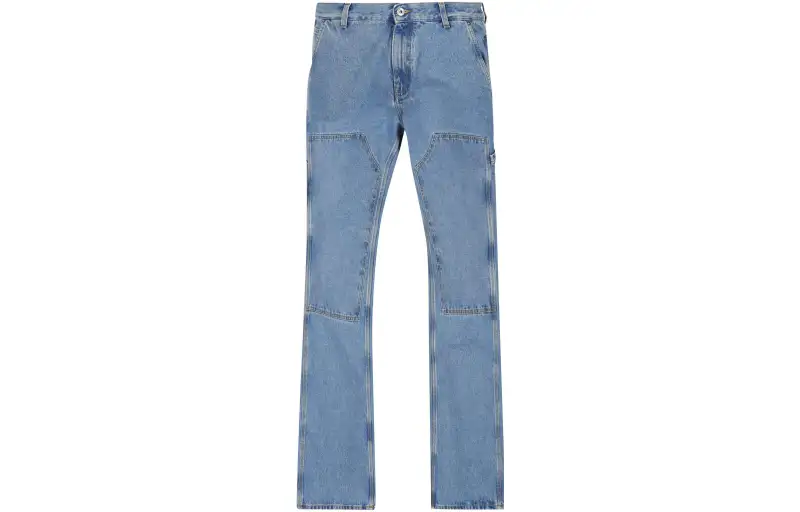 OFF WHITE Flare Carpenter Jeans