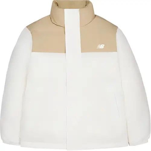 New Balance Down Jacket Men's White Apricot