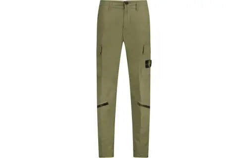 STONE ISLAND Cargo Pants Men's Green