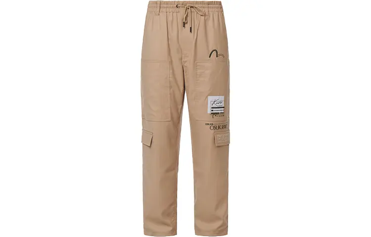 EVISU FW22 Casual Pants Men's Light Umber
