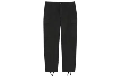 KENZO Cargo Pants Men's Black Moderate
