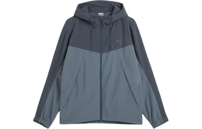 PUMA Jackets & Coats Men's Blue Gray