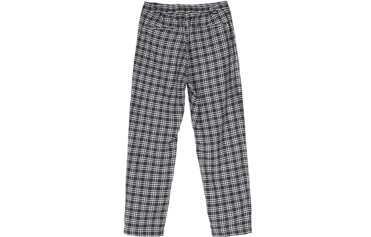 Stussy Casual Pants Men's Navy Blue Moderate Straight Fit Pants