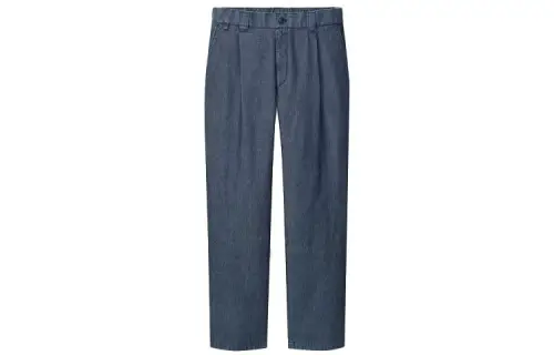 UNIQLO Jil Sander Casual Pants Men's Navy Blue
