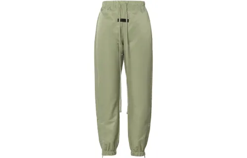 Fear Of God Essentials Knitted Sweatpants Unisex Gray Green