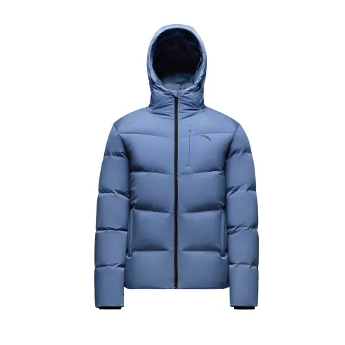 Anta Down Jacket Men's Chessboard Gray