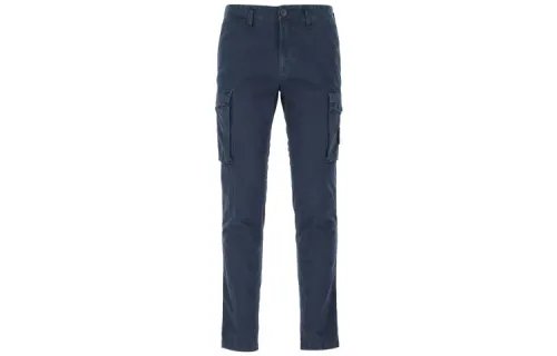 STONE ISLAND Casual Pants Men's Dark Blue Moderate Straight Fit Pants