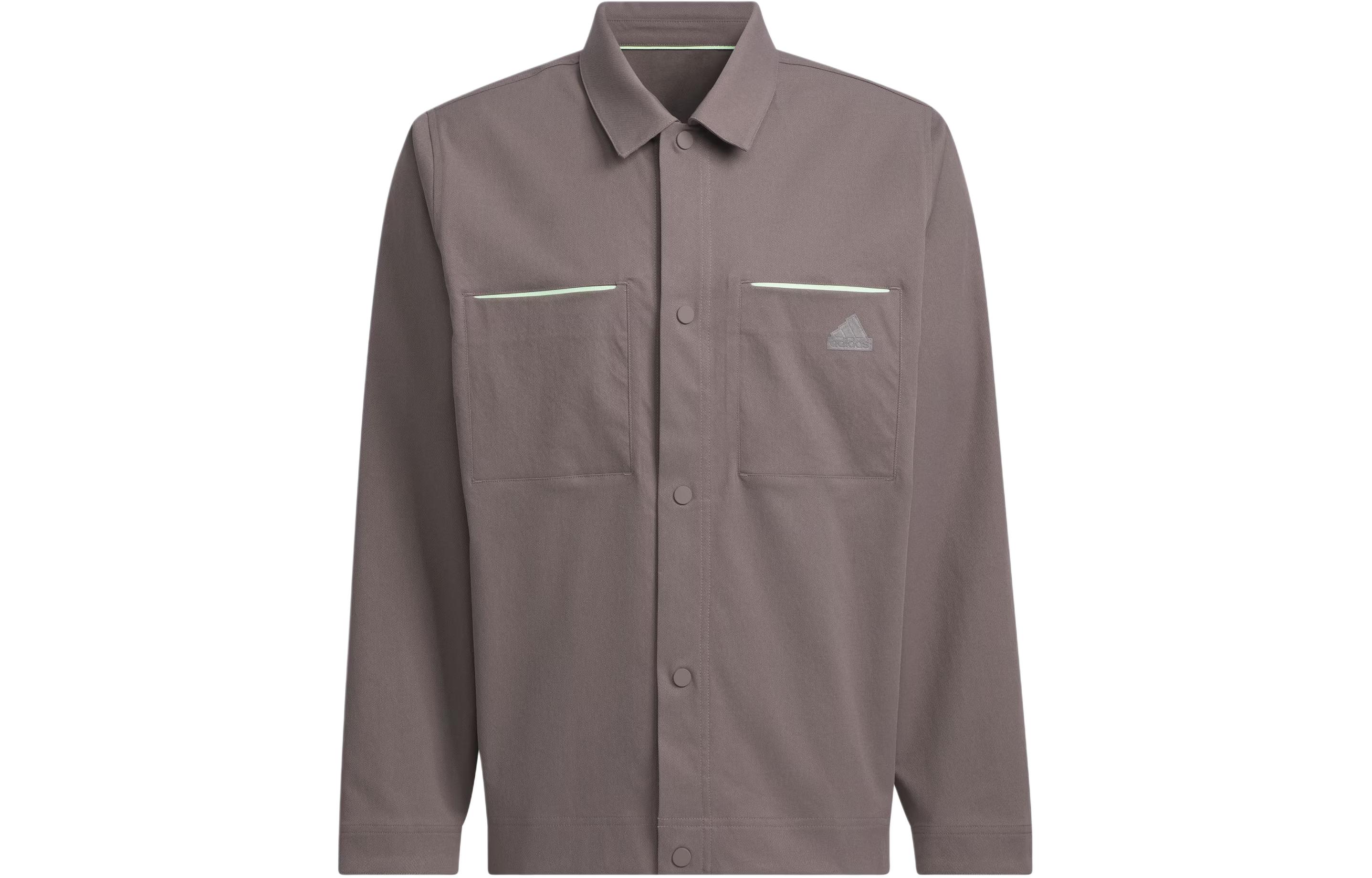Adidas Business Casual Woven Jacket Jackets & Coats Men's Charcoal Gray