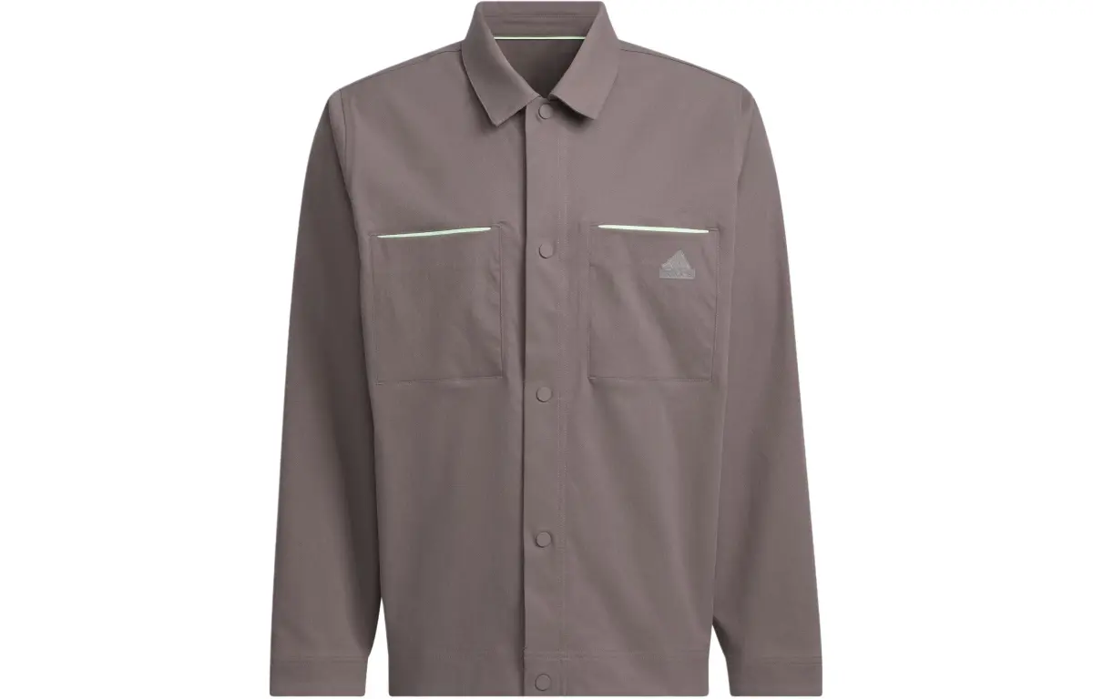 Adidas Business Casual Woven Jacket Jackets & Coats Men's Charcoal Gray