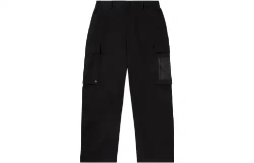 Burberry X Pop Trading Company Cargo Pants Men's Black Moderate