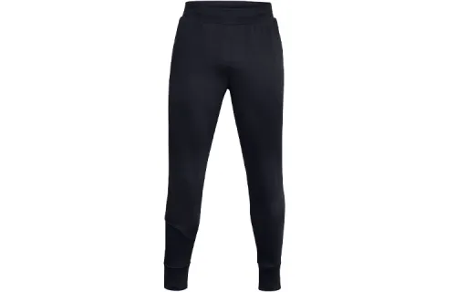 Under Armour Baselin Knitted Sweatpants Men's Black Thickened Cuffed Pants