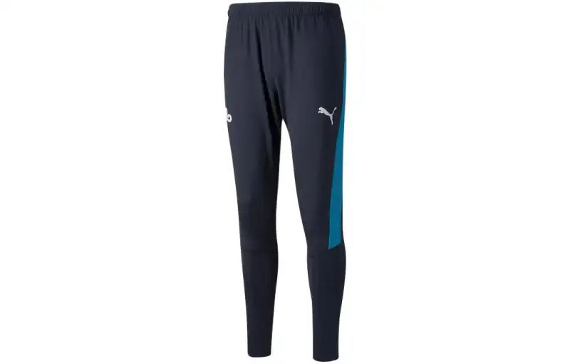 PUMA FC St. Pauli Knitted Sweatpants Men's Midnight Blue Moderate Tapered Pants