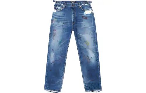 Balenciaga SS22 Jeans Men's Blue