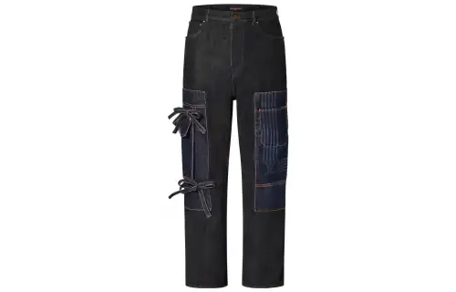 LOUIS VUITTON SS22 Jeans Men's Black