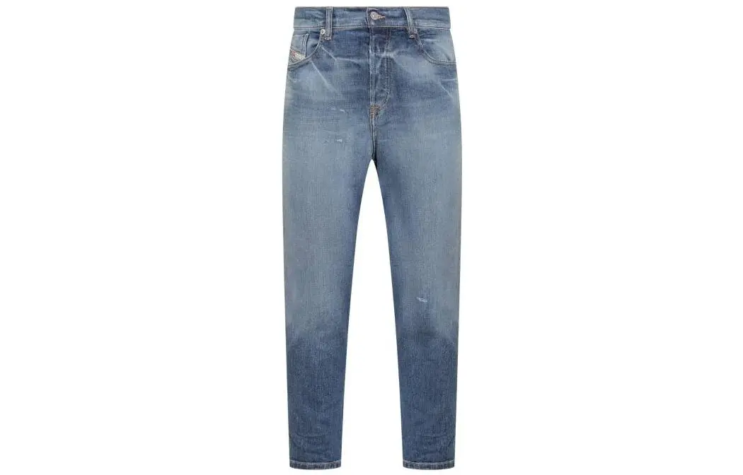 DIESEL Jeans Men's Blue Moderate Tapered Pants