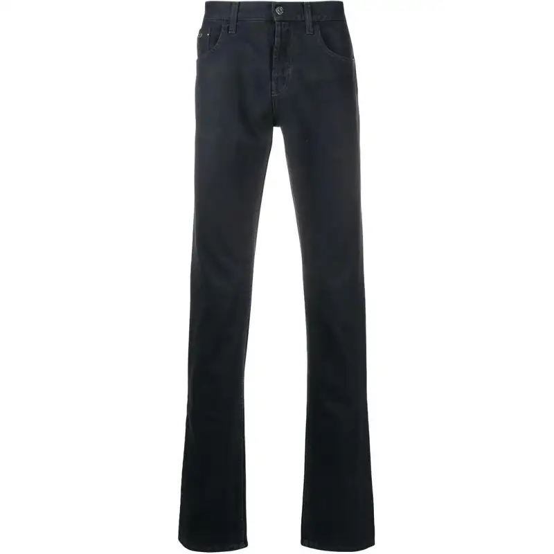 GUCCI Jeans Men's Blue Moderate Straight Fit Pants