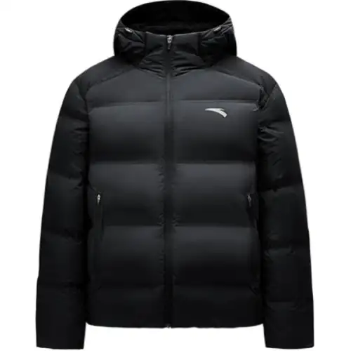 Anta Variety Training Collection Down Jacket Men's Basic Black