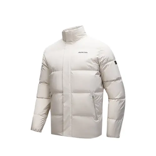 Anta Down Jacket Men's Wheat Grain Gray