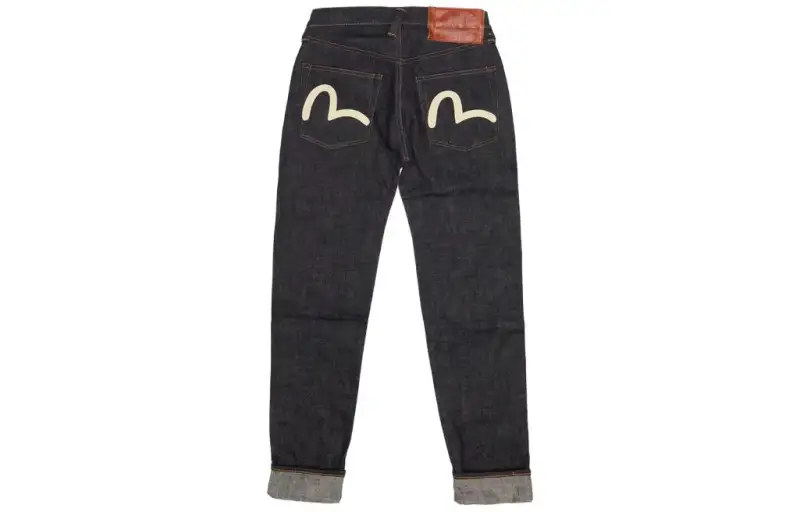 EVISU Jeans Men's Denim Blue Moderate Slim Fit Pants