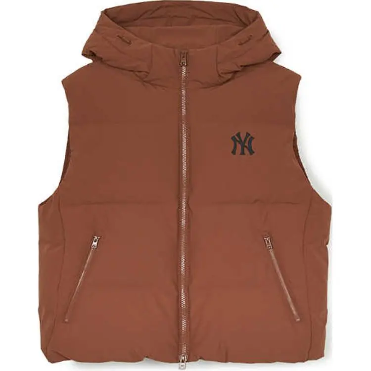 MLB New York Yankees Vest Unisex Light Brown