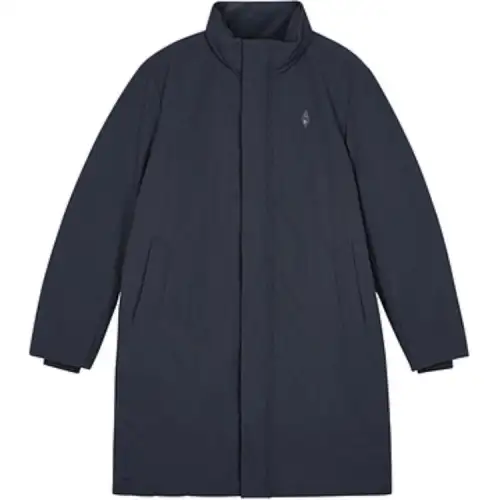Skechers Elegant Diamond Collection Down Jacket Men's Navy Blue