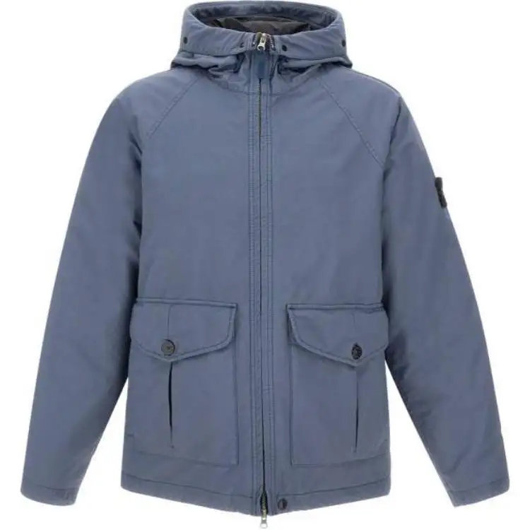 STONE ISLAND Jackets & Coats Men's Blue