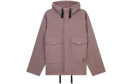 Paul Smith Hooded Parka Coat Men's Light Purple