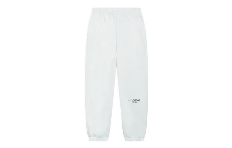 Li Ning Training Series Sweatpants Unisex Ivory